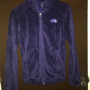 🦋Fuzzy North Face Jacket XS